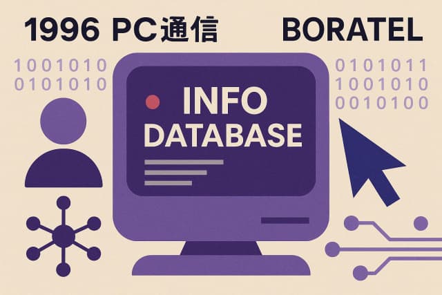 1990년대 중반, 보라텔 데이터베이스 구조 소개
