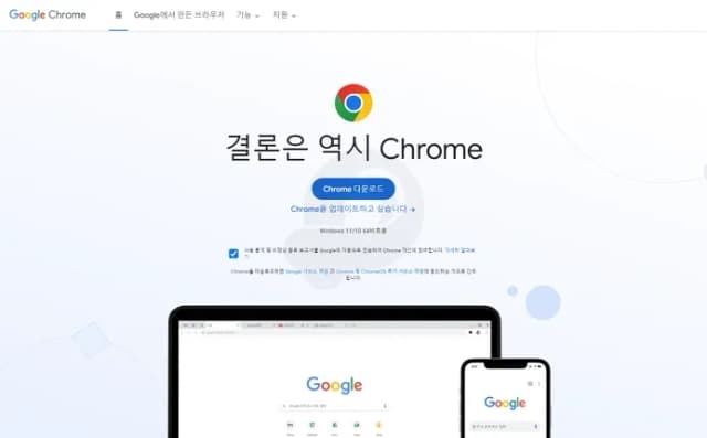 웹 브라우저 다운로드